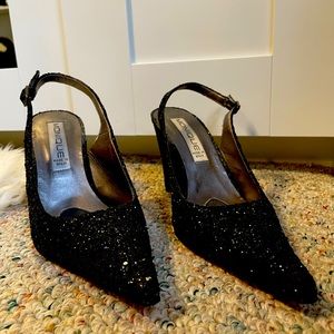 After five slingback heels